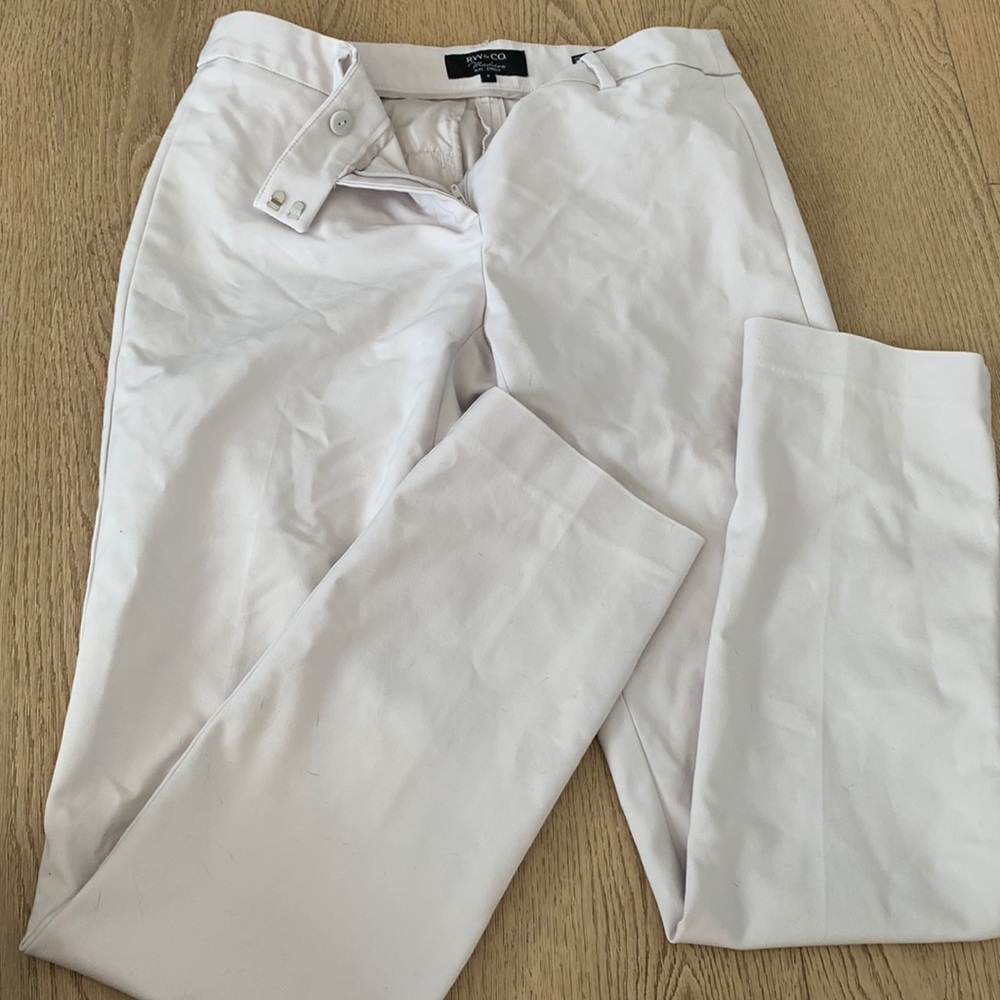 Cream RW and Co dress pants